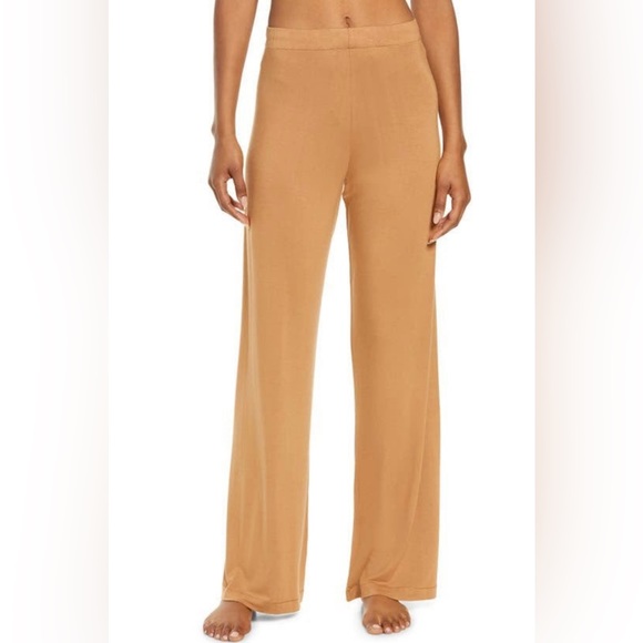 Skims Sleep Lounge Pants Camel 4X New - Picture 1 of 3